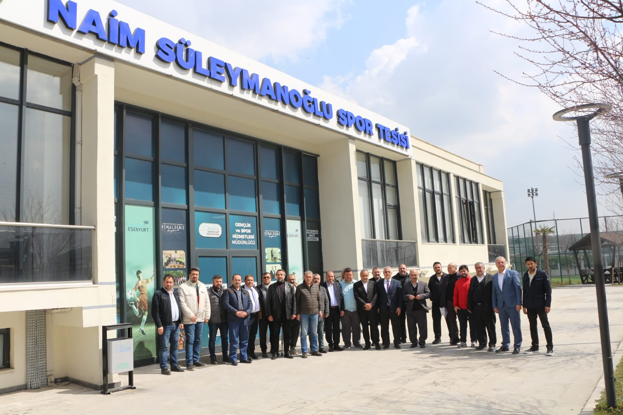 Naim Süleymanoğlu Spor Tesisinde Kongre Toplantısı.